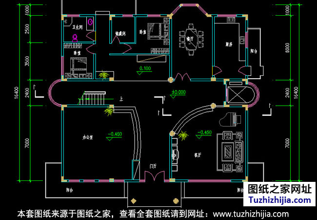 欧式三层别墅设计方案