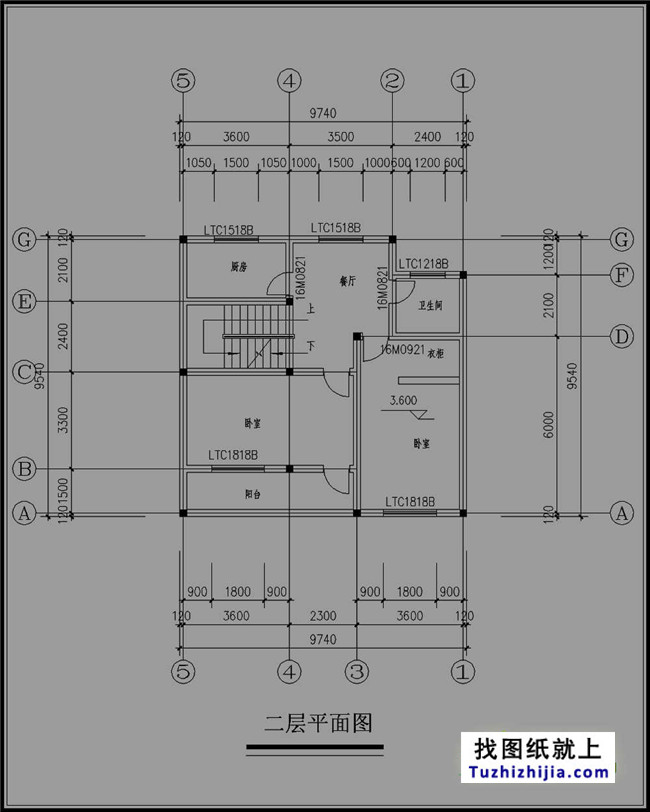 90平方米新农村三层房屋设计图纸