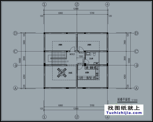 120平方米现代实用的新农村二层自建房屋设计图纸及效果图大全,12x10米