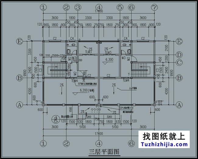 180平方米湖南农村双拼小别墅设计图纸带外观图,17X10米