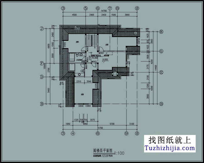 270平方米福建地区地中海风格三层别墅设计CAD图纸带效果图,18x16米