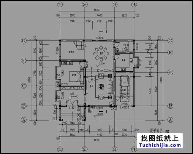 南方新农村三层别墅设计图纸