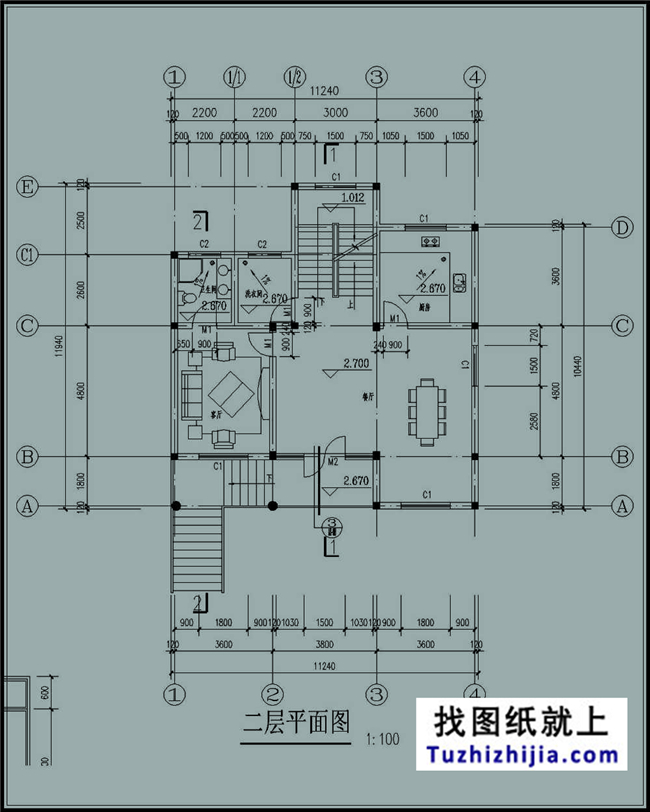 造价:28万,135平方米农村三层别墅设计图带外观，11x12米