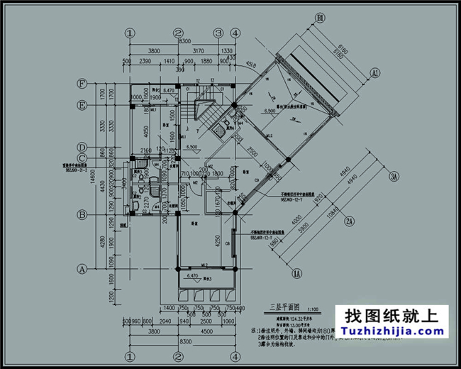 造价:40万,150平方米现代钢结构别墅设计图及效果图,8X14米