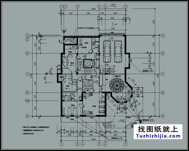 造价:30万,新农村豪华型三层别墅设计图纸及效果图,15x19米300平方米