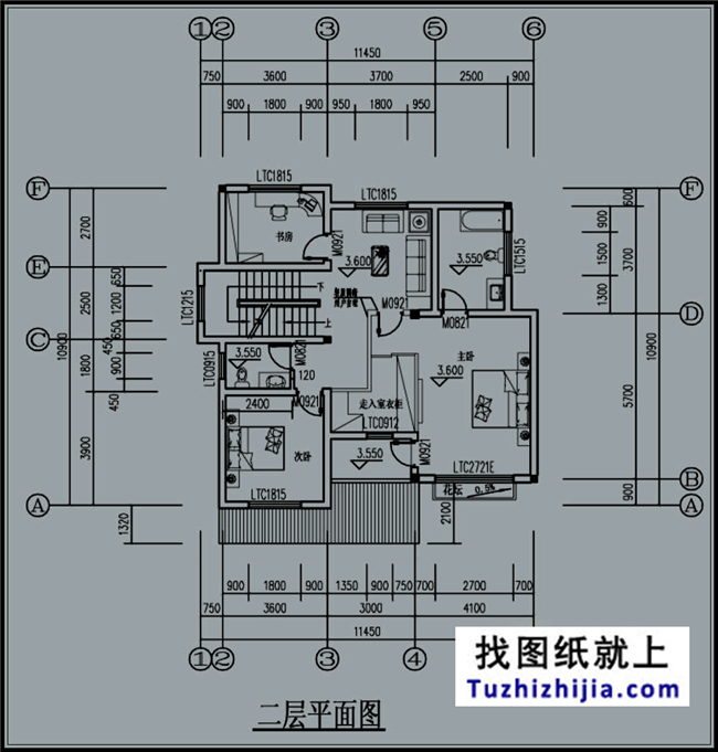 造价:21万,新农村带车库三层别墅设计图纸,11x11米120平方米