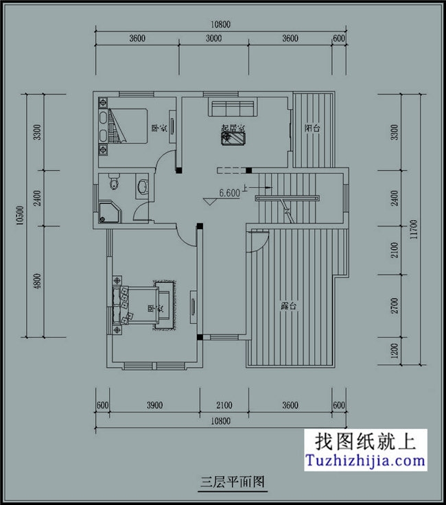 农村实用漂亮的三层别墅设计施工图纸及效果图