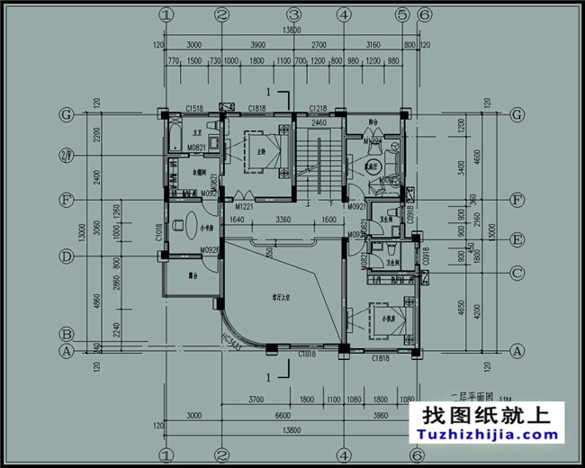  造价50万以内的新农村三层别墅施工设计图纸及效果图