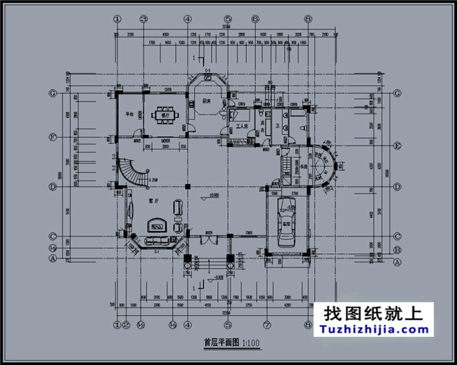 100万以内的豪华三层自建别墅设计图纸及效果图