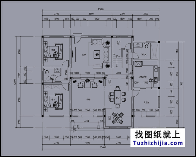 广东省新农村自建三层房屋别墅设计图纸及效果图