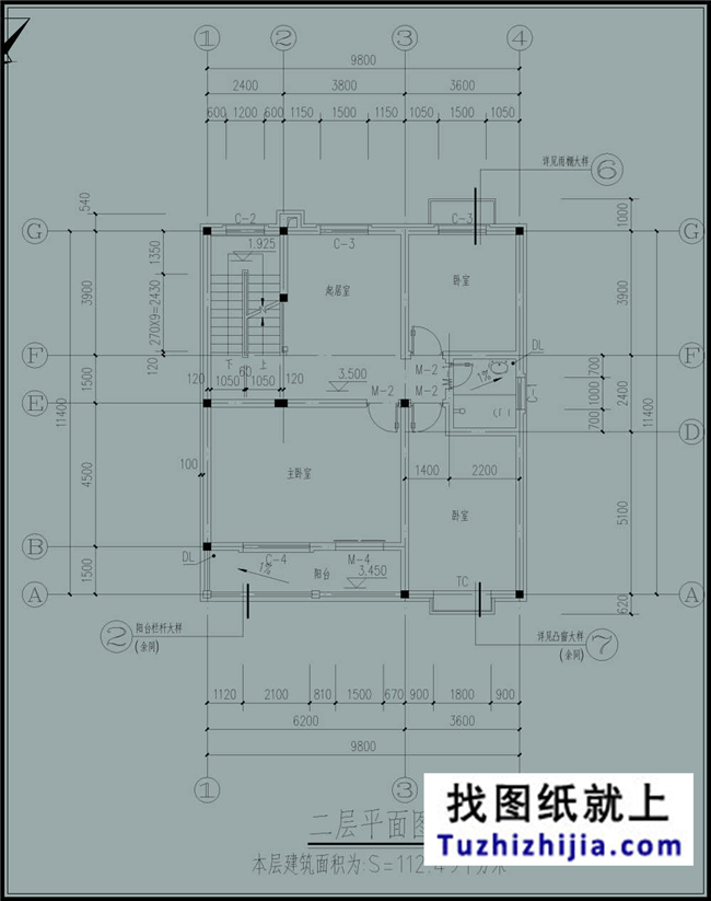 造价预算20多万的新农村三层别墅房屋设计图纸及效果图