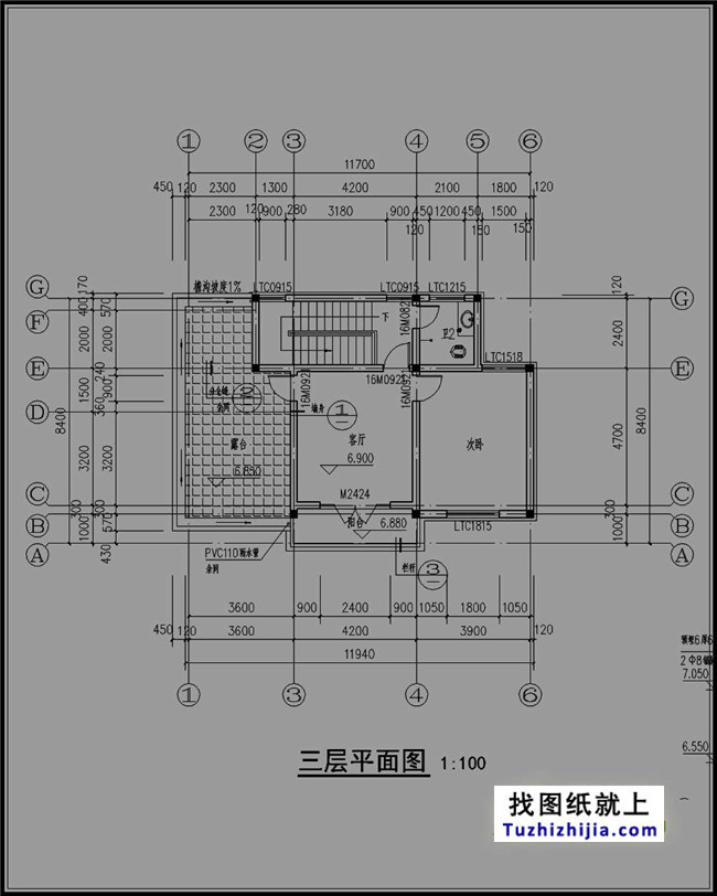 新农村住宅设计图集，三层房屋设计图纸展示