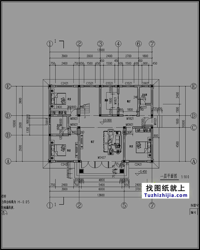 150平方米三层农村房屋设计图（效果图+全套施工图）