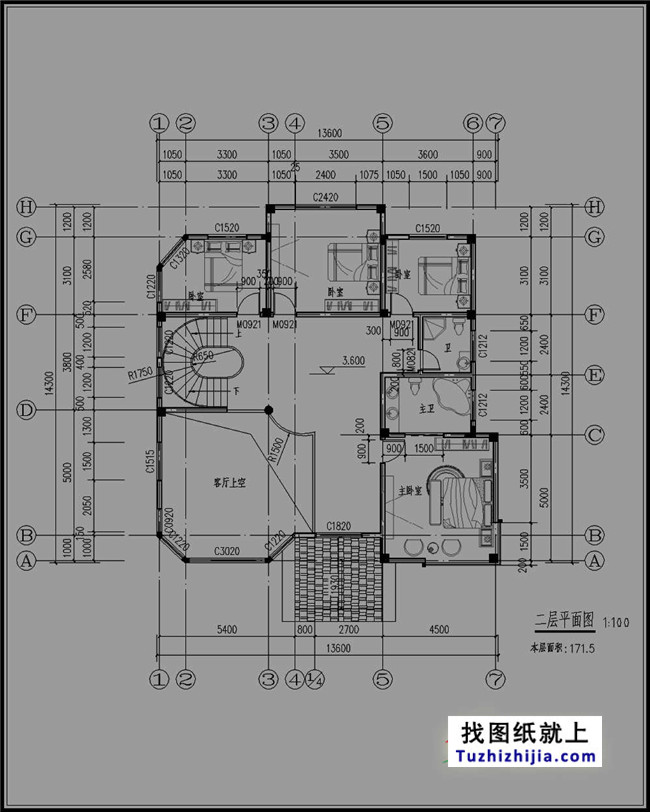 欧式三层农村房屋设计图纸，欧式住宅图推荐