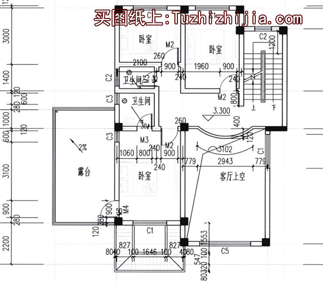 三十万农村别墅设计图带外观图片，30万造价别墅展示