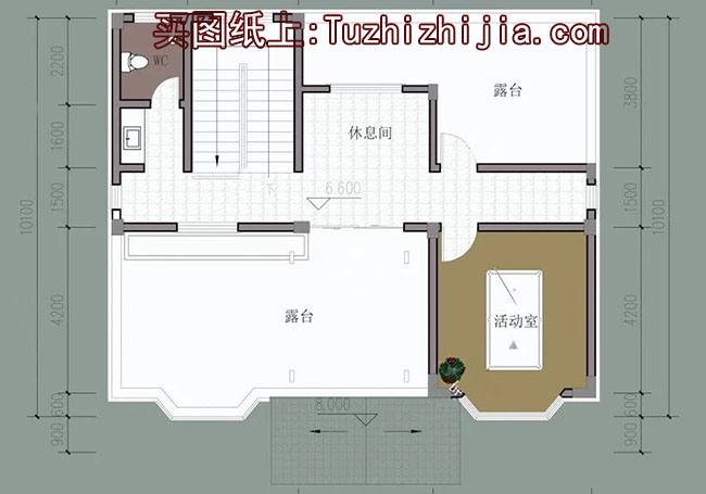 120平现代实用三层别墅房屋设计图，含外观效果图