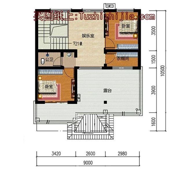 小户型三层别墅设计图，户型经典，外观精致、美观