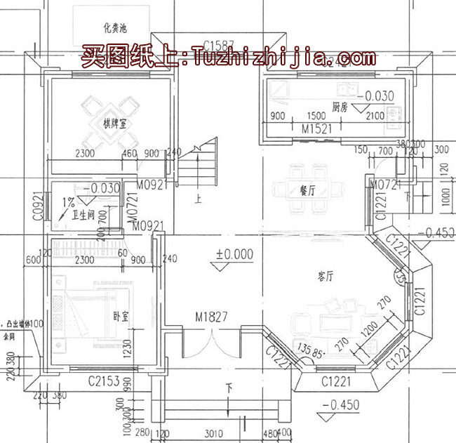 115平漂亮的三层别墅设计方案，外观图片大气、精致