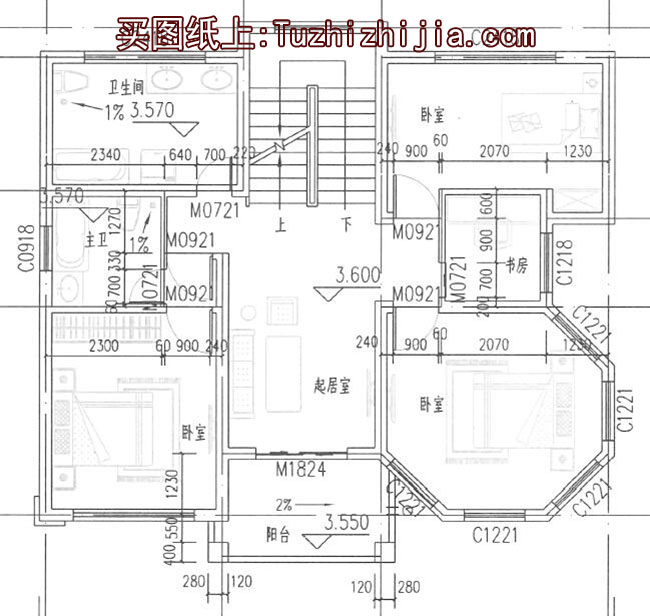 115平漂亮的三层别墅设计方案，外观图片大气、精致