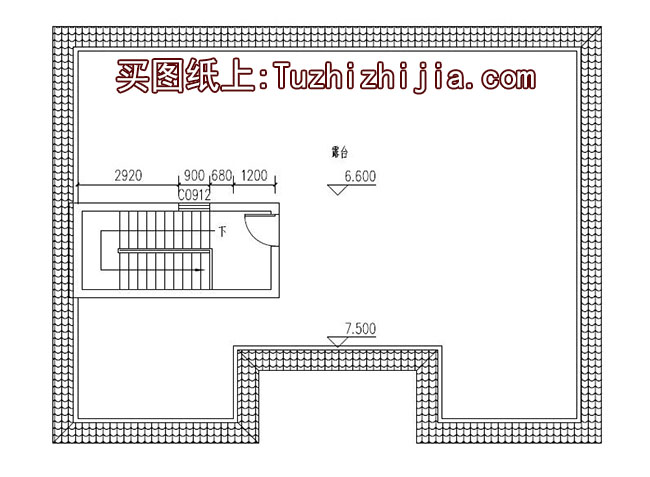 二层带地下室楼房设计方案，效果图+全套施工图