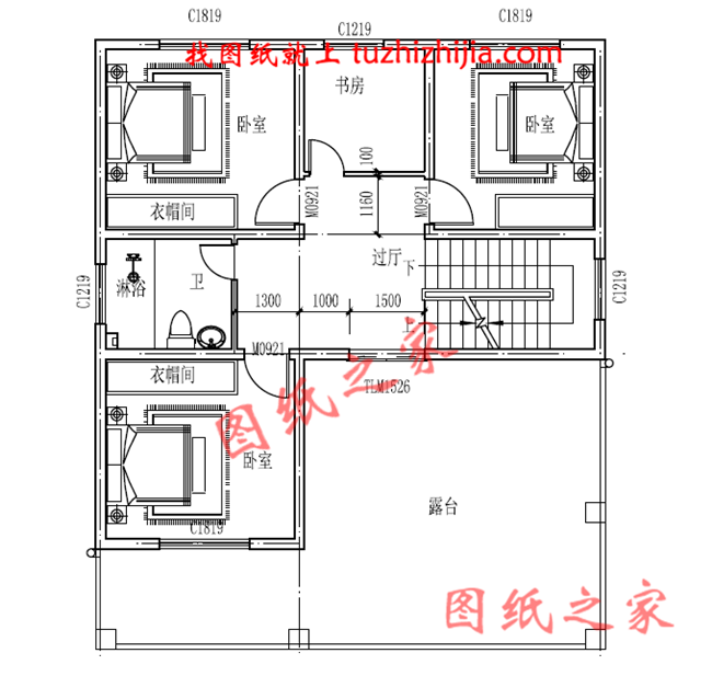 农村120平米三间三层楼房设计图纸，农村理想住房设计图