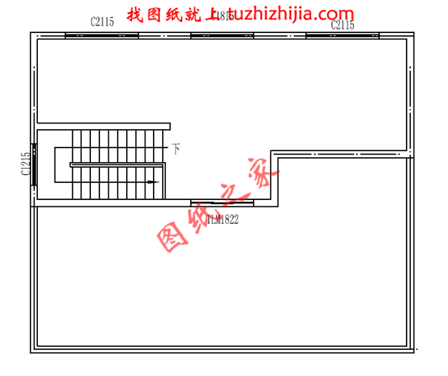 100平方三层楼房设计图及图片，户型设计简约时尚