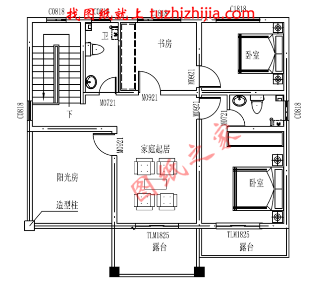 最新潮的90平方米三层房屋设计图 ，古朴典雅又不失时尚最新潮的90平方米三层房屋设计图 ，古朴典雅又不失时尚