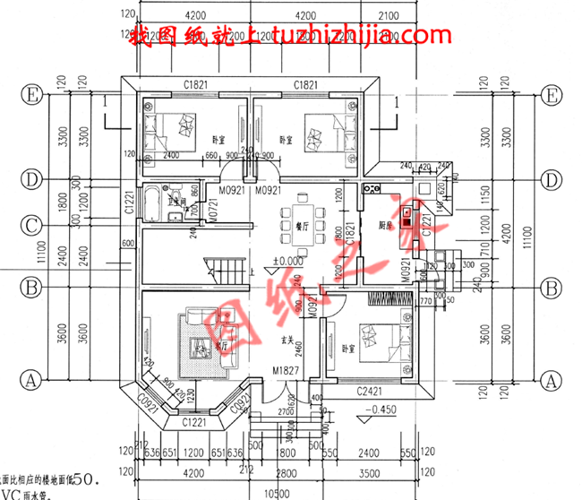 农村最好看18万左右两层小楼图，外观、造型简洁大方