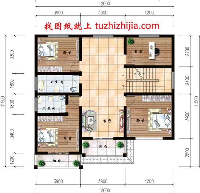 两层半20万农村自建房，占地120平米左右