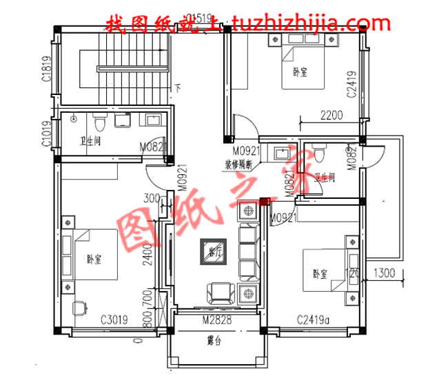 实用型农村120平米二层楼房设计图，小巧美观实用