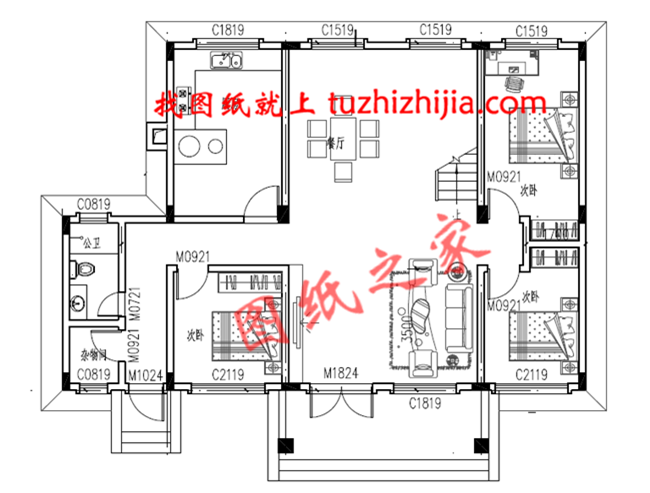 150平米左右农村二层房屋设计图，造价25万左右漂亮实用