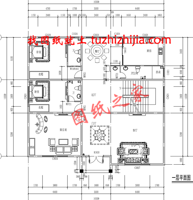 经典农村三层楼房设计图，各种尺寸，各种户型供您选择