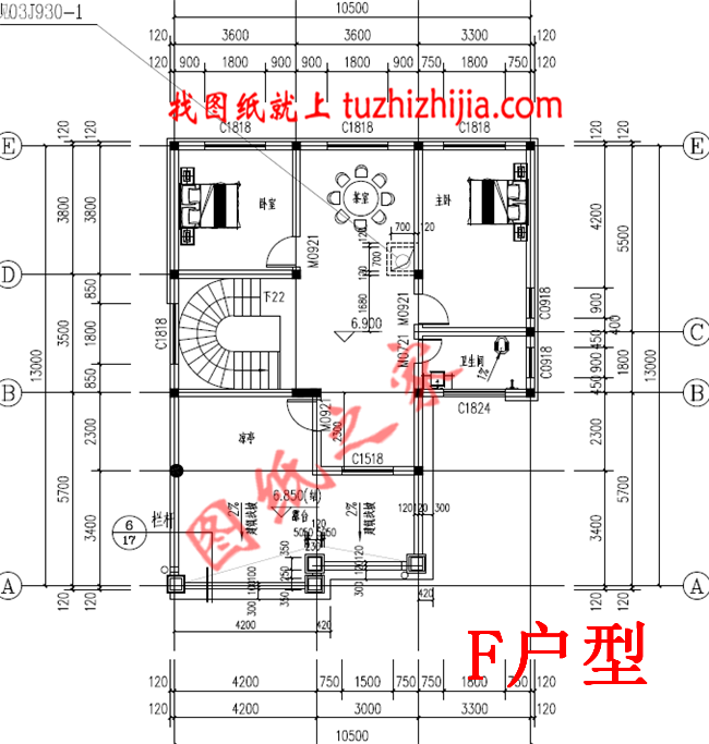 经典农村三层楼房设计图，各种尺寸，各种户型供您选择