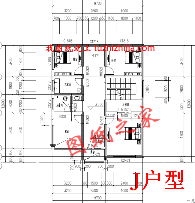 经典农村三层楼房设计图，各种尺寸，各种户型供您选择