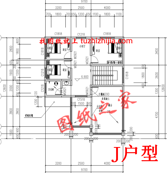 经典农村三层楼房设计图，各种尺寸，各种户型供您选择