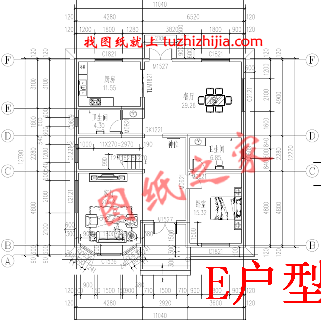 10套农村经典二层楼房设计图纸，多户型，多尺寸，总有一款适合您