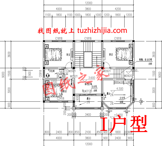 10套农村经典二层楼房设计图纸，多户型，多尺寸，总有一款适合您