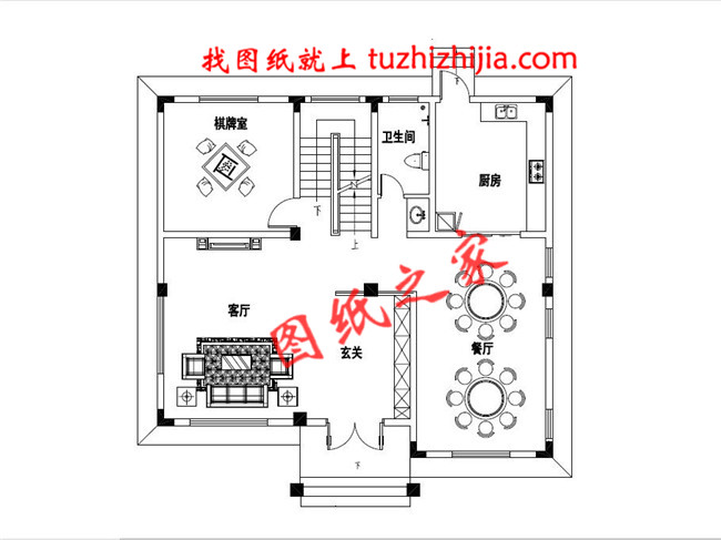 2019新款新式农村50万三层别墅图片，带地下室，美观大气