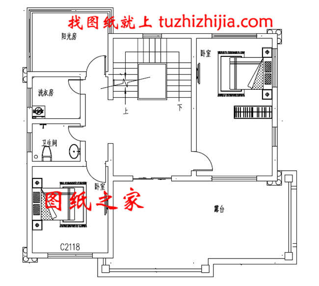 农村120方三层自建房子，好看又不贵的三层农村别墅