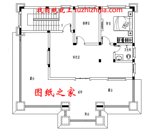 一层一户欧式三层豪华别墅，三室两厅一厨两卫一