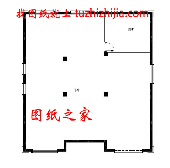 农村三间三层别墅设计图，外观造型色彩清新淡雅