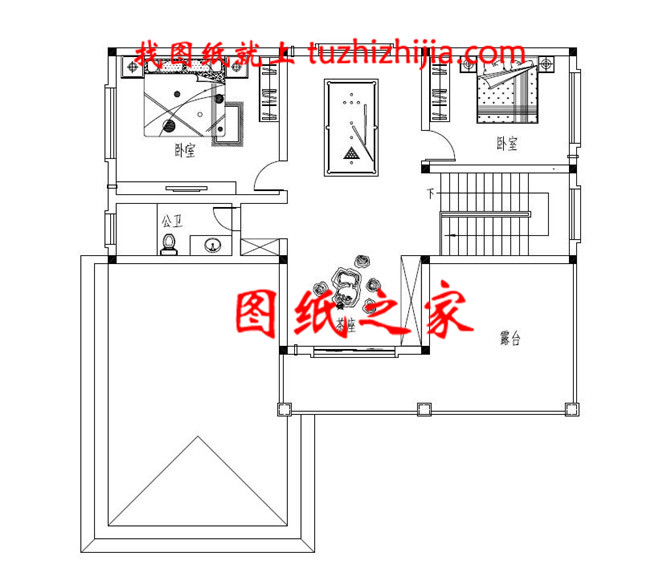 现代简约时尚三层自建别墅设计图