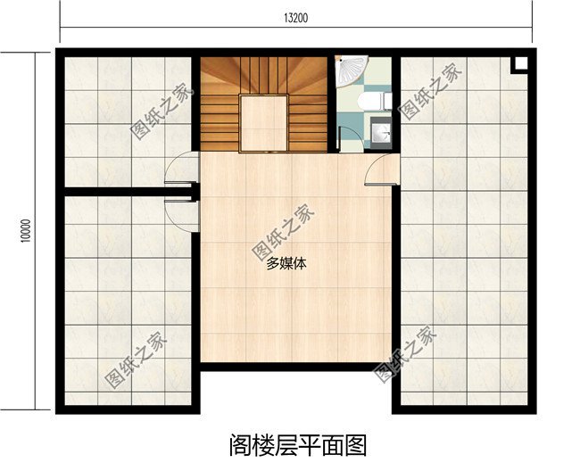 2019年新款别墅外观图及全套施工图纸，占地面积13×10米