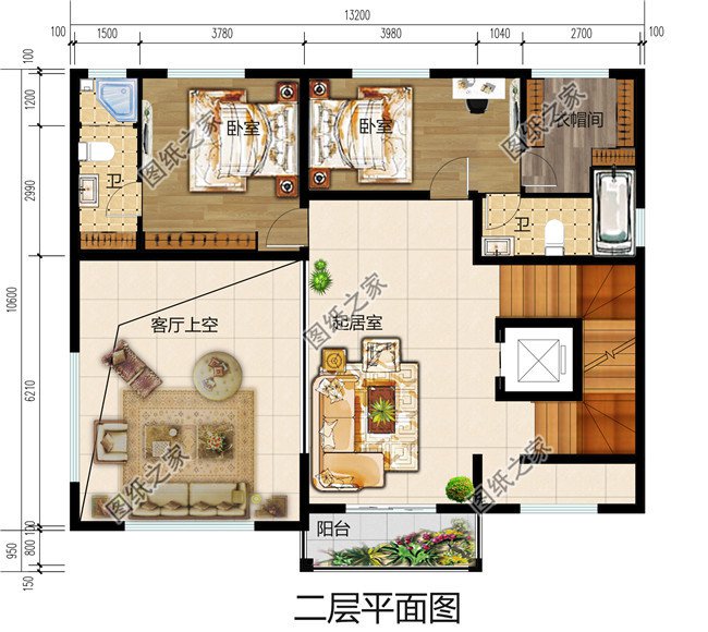 130平米最新气派农村四层楼房设计图，四层楼房图片