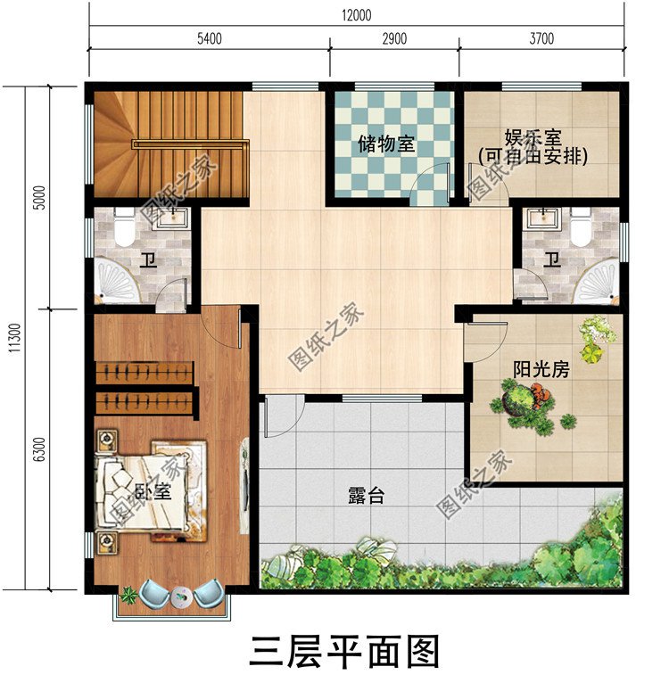 35万左右的农村小别墅设计图及效果图，新中式风格