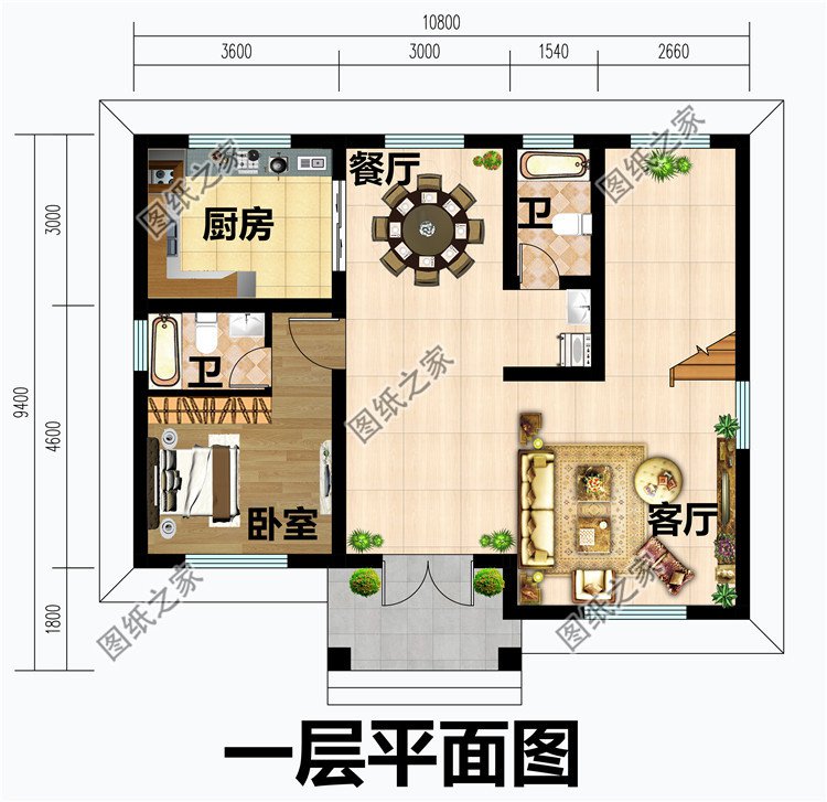 新农村二层房屋设计图纸