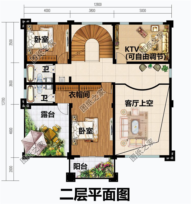 占地150平欧式三层别墅