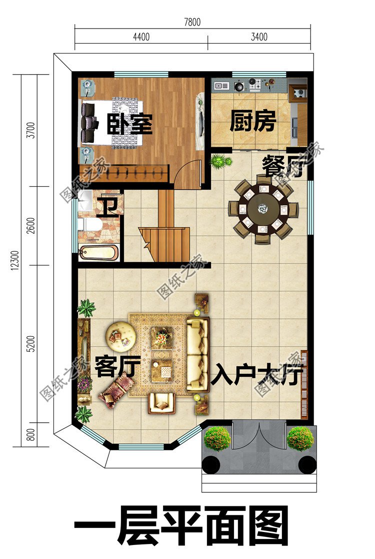 小面宽自建房设计