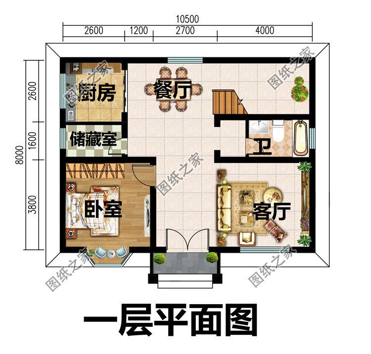 农村15万元二层小楼设计图