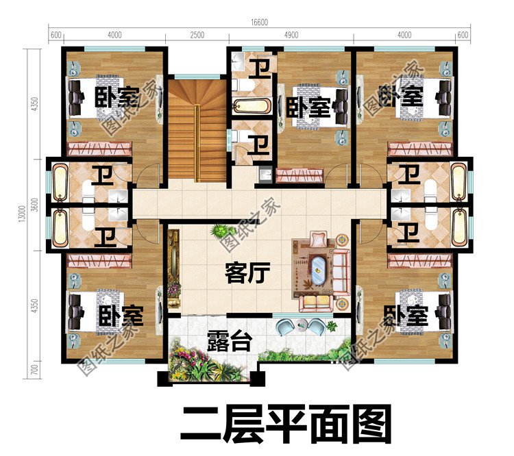 超实用超现代两层自建小楼图